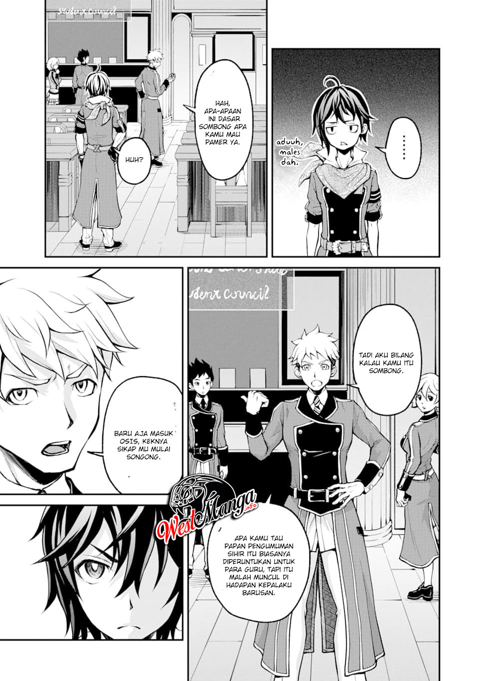 Saisoku Musou No B-kyuu Mahou Tsukai Chapter 05.1 Bahasa Indonesia